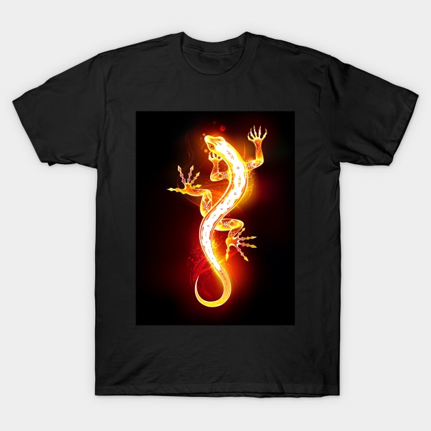 Salamander T-Shirt by Blackmoon9